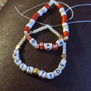 Alabama preppy bracelets
